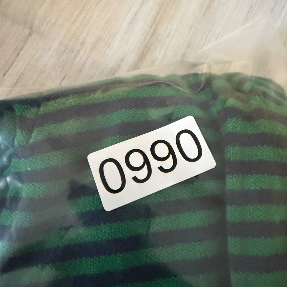 Polo Ralph Lauren Girls Striped Pleated Dress Size S (7) Green Collared Preppy - Picture 6 of 6